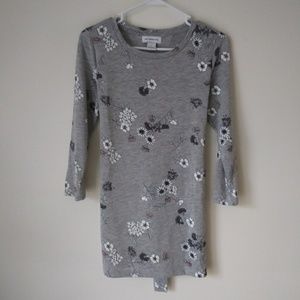 Liz Claiborne Long Sleeve Top with Waist Band